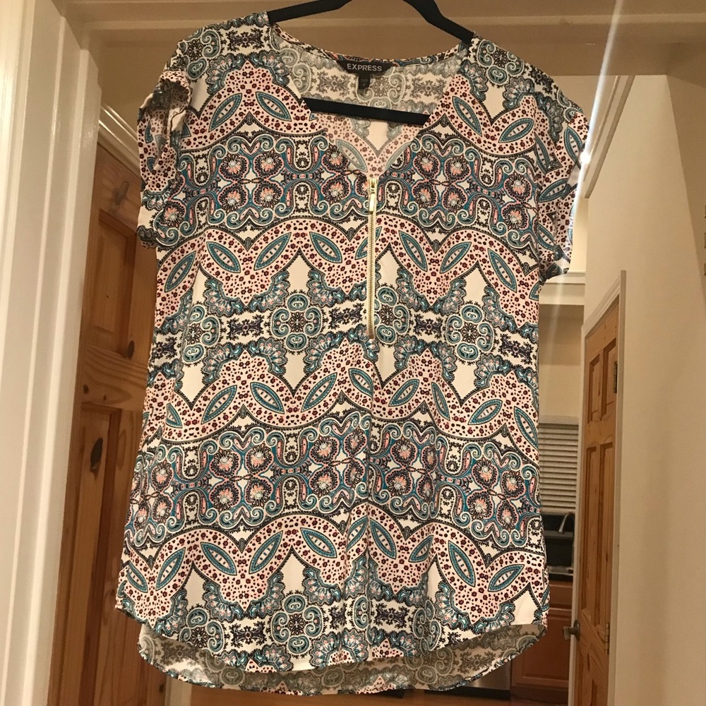 Express Gramercy Blouse (with zipper)